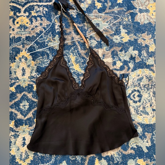 Reformation Black Lace Top - Picture 3 of 3